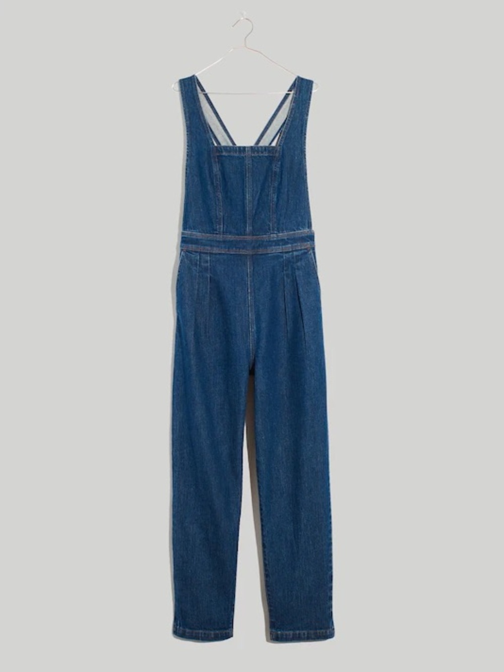 Madewell Denim Overalls with Straight Leg